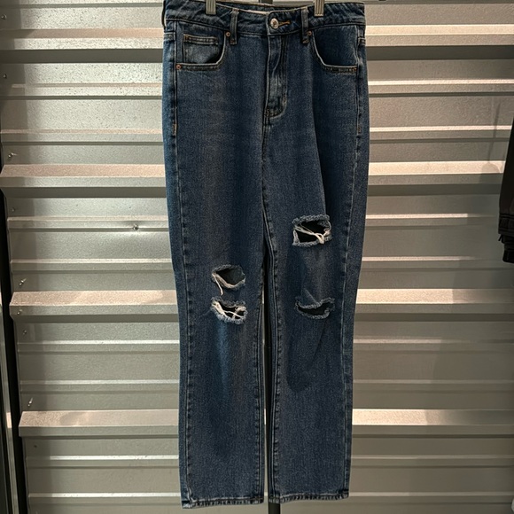 PacSun Blue Distressed Jeans - Picture 1 of 10
